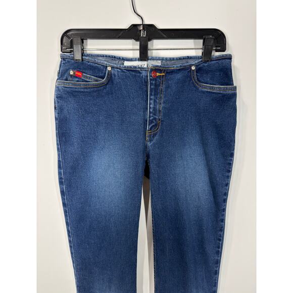 VTG Fox Racing Jeans Casual Y2K Super Low Rise Preppy Motocross Womens Size 5 - Picture 3 of 13